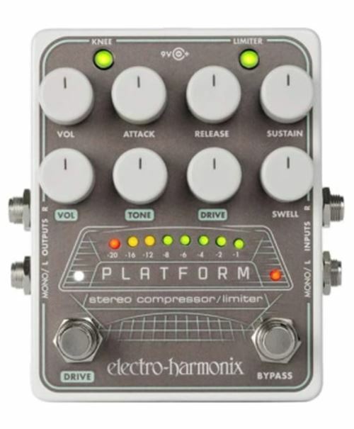 Electro Harmonix Platform Stereo Compressor & Limiter Pedal