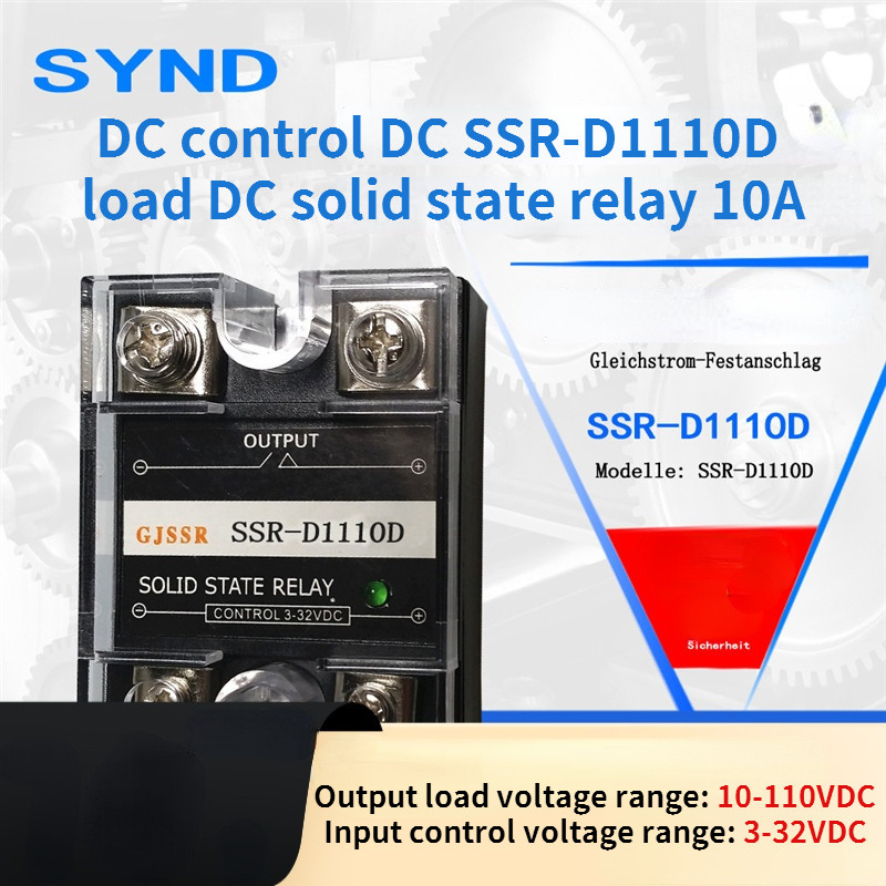 DC control DC SSR-D1110D load DC solid state relay 10A