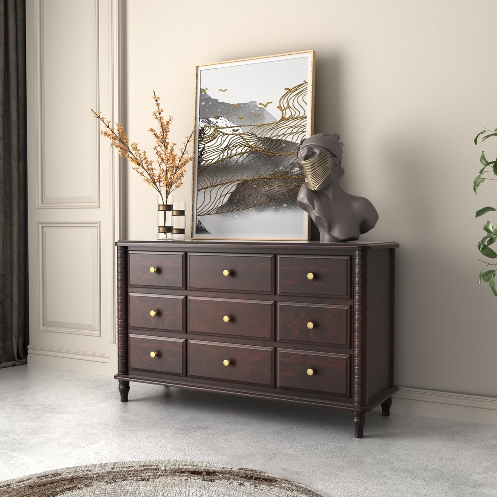 20 Pack Gold Cabinet Knobs and Pulls - Round Drawer Knobs, Brushed Brass for ...