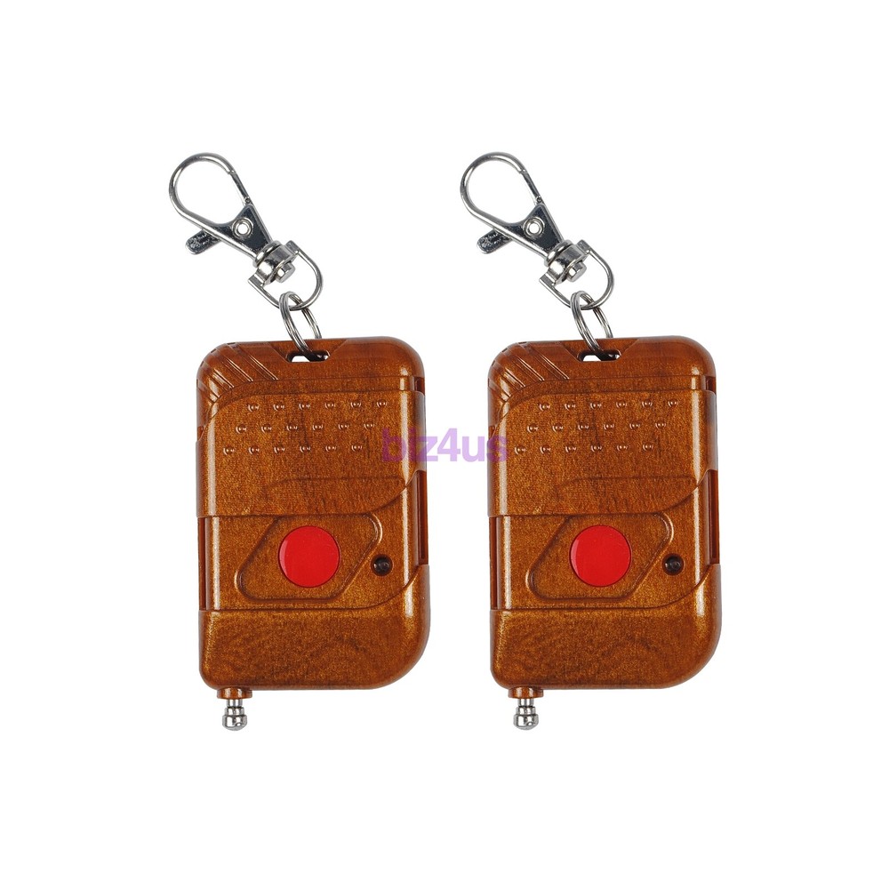 2pcs Universal Wireless Remote Control Switch for Access Control Magnetic Lock