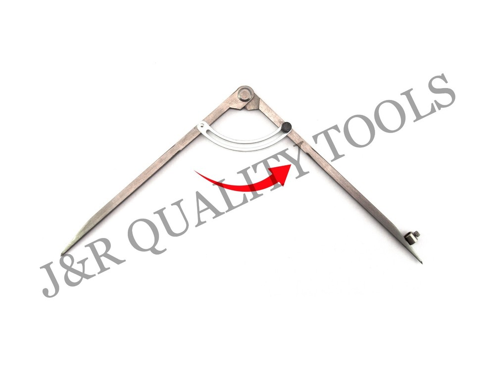 LARGE PENCIL MARKING COMPASS CIRCLE MAKER SCRIBER MARKING WING DIVIDER
