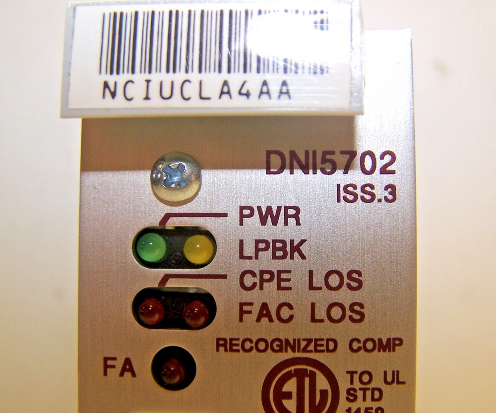 New Teltrend Digital Network Interface Connector Model DNI5702 Issue 3