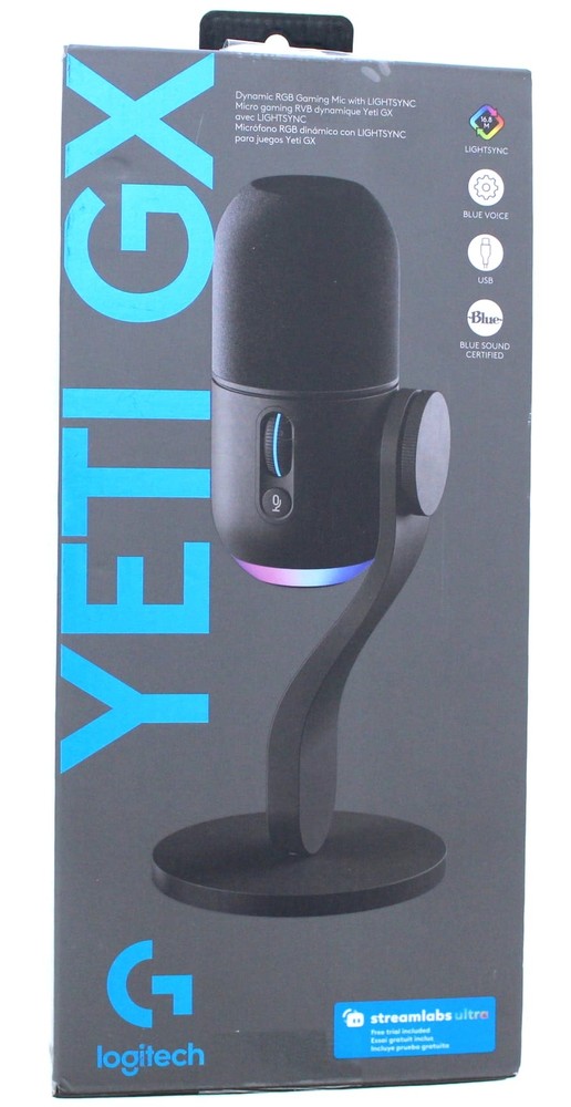 Logitech Yeti GX Dynamic RGB Gaming Mic
