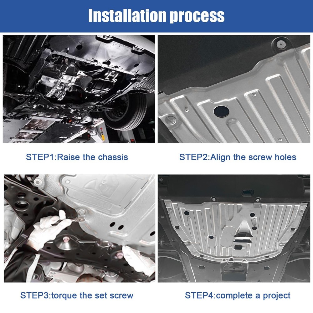 Engine Splash Shield Guard Compatible with Honda Civic 2016—2021, Engine Case...