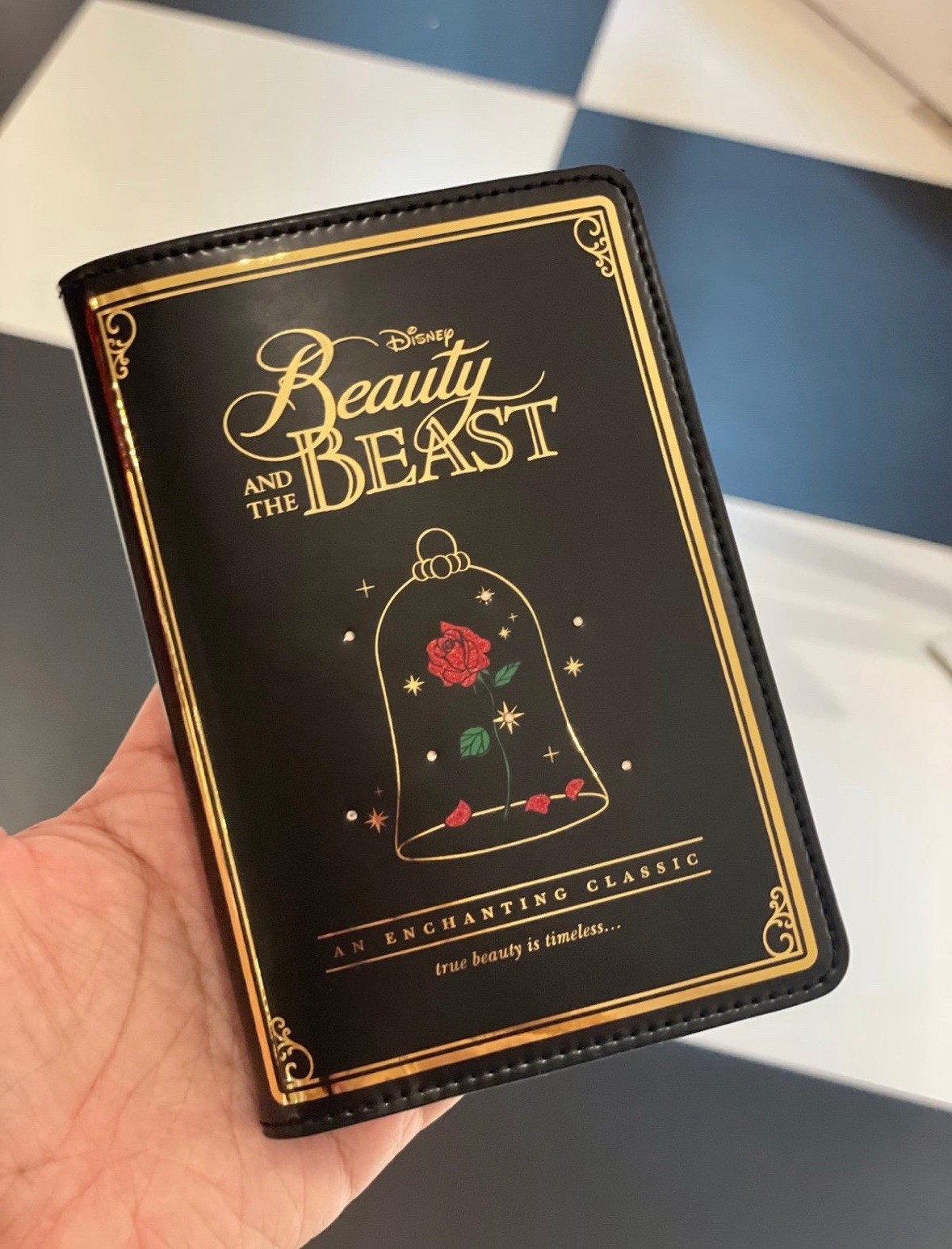 Kate Spade Disney X Kate Spade New York Beauty And The Beast Passport Holder-NWT