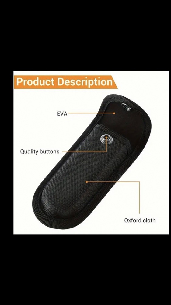 Knife, Or Flashlight Belt Holster