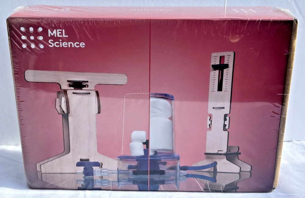 Mel Physics "Vacuum" Set - Vacuum Chamber Science Experiment Kit -NEW