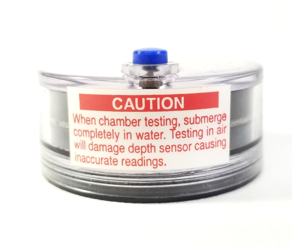 Oceanic Data 100 Puck Scuba Dive Computer with backlight + Manual #4121