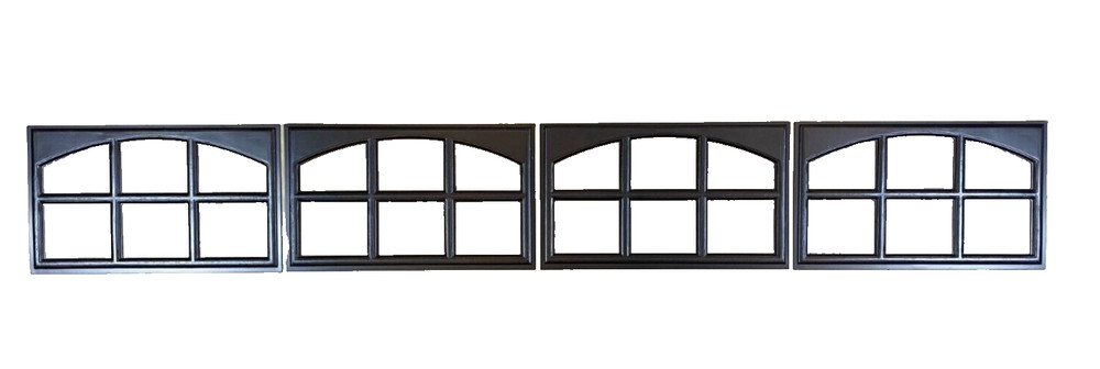 4 Amarr Cascade Replacement Insert for Short Panel Amarr Garage Doors Black