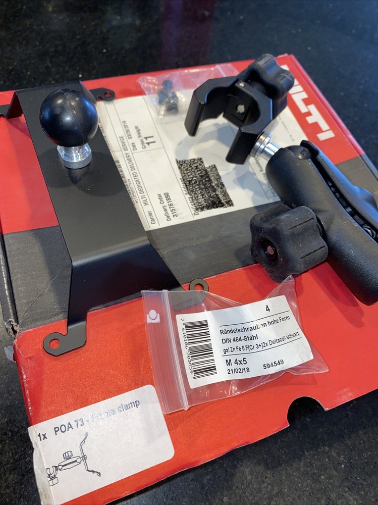 HIlti 2103186 Frame clamp POA 73 measuring systems controller to reflector rod