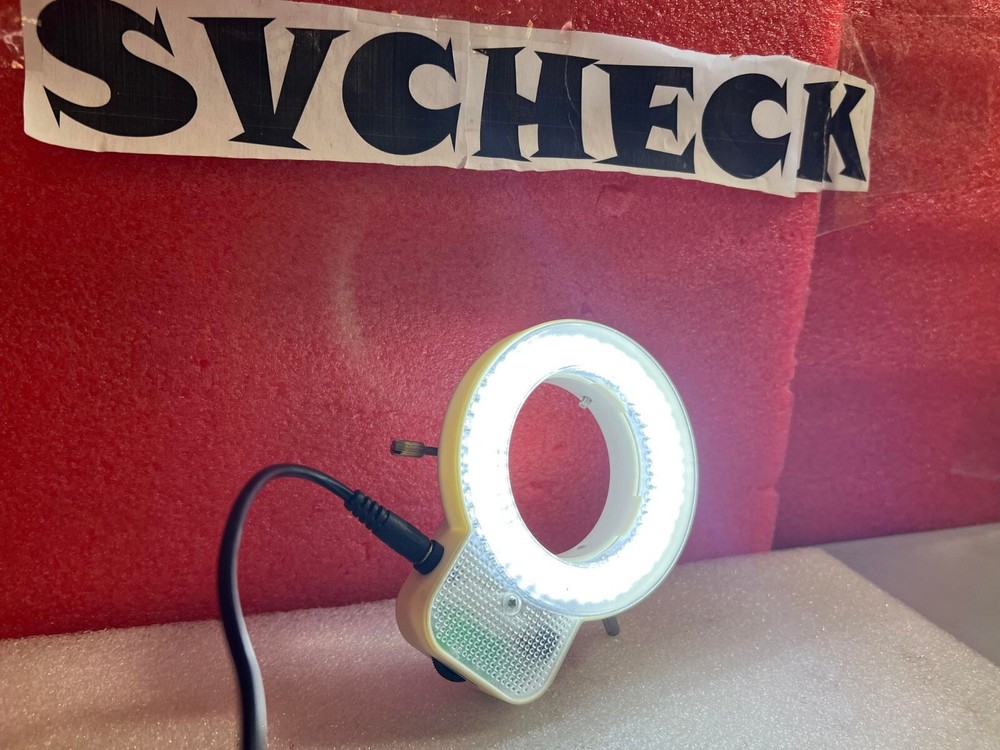 AmScope LED-144S Adjustable Microscope Compact Ring Light