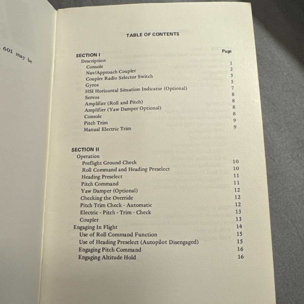 Piper Altimatic III C Operating Instructions -Copy