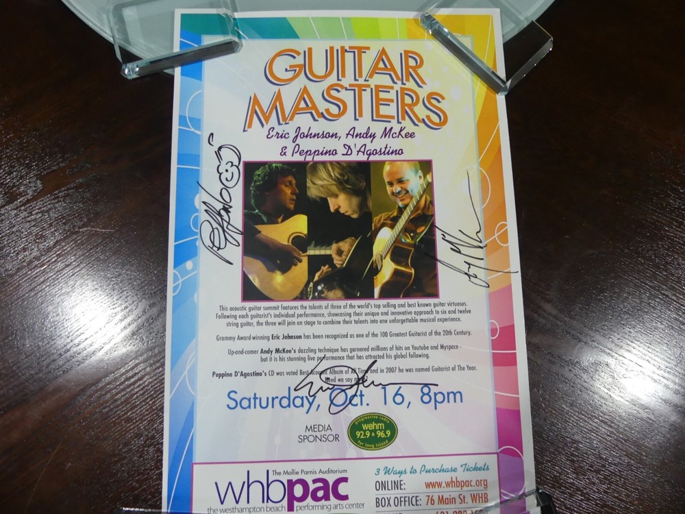Guitar Masters Poster (Signed)