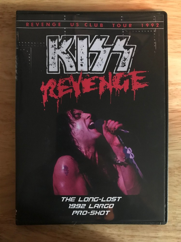 KISS - Revenge Club Tour Live in Largo 1992 DVD Gene Simmons Ace Frehley