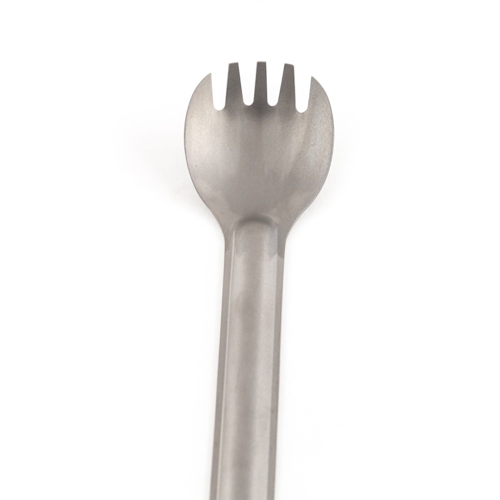 2PC Titanium Long Handle Spork Spoon Ultralight Backpacking Camping Core Element