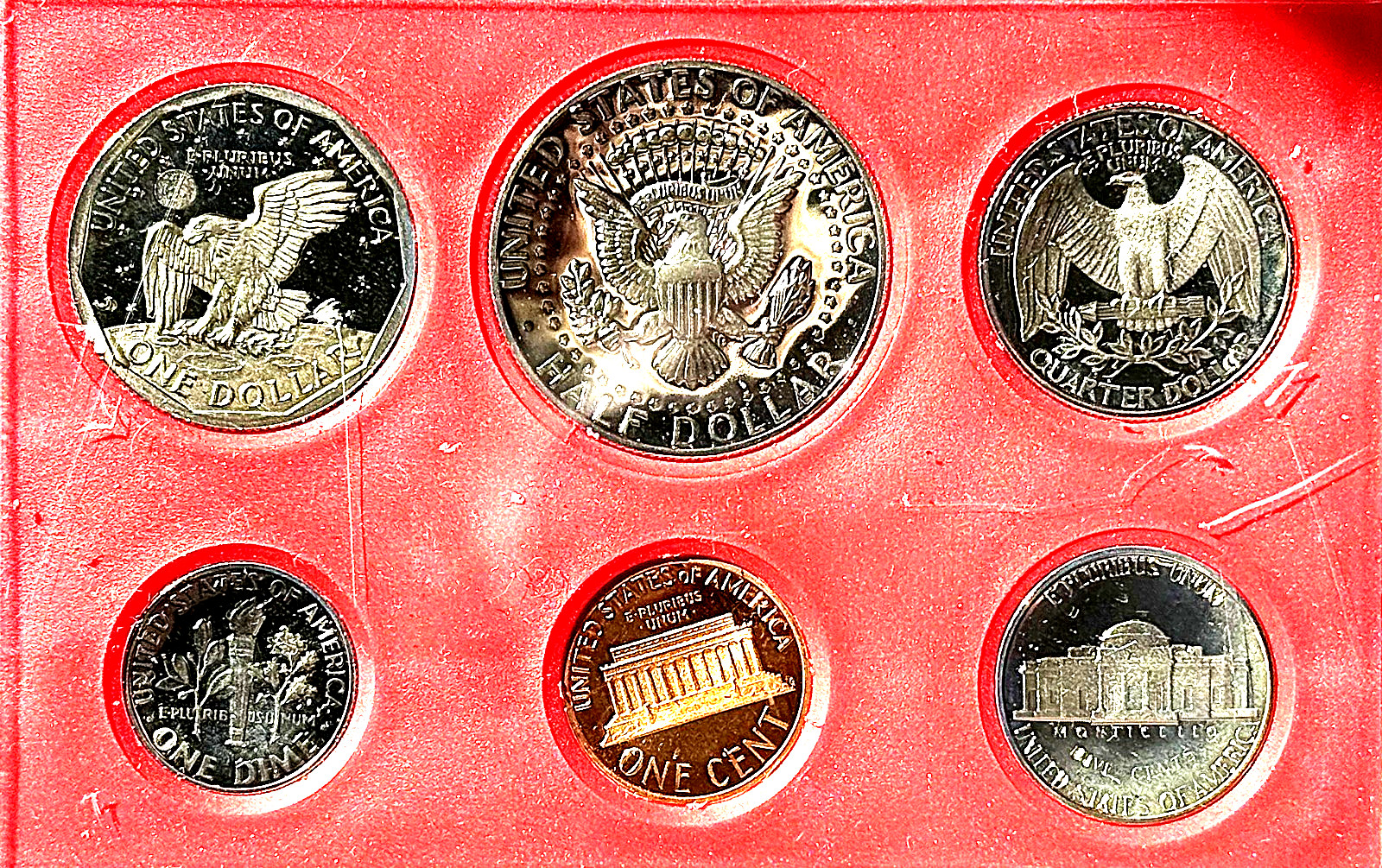 1980-S PROOF SET / EXTREMELY RARE / HARD TO FIND / UNC / ONLY (3,554,806) MINTED