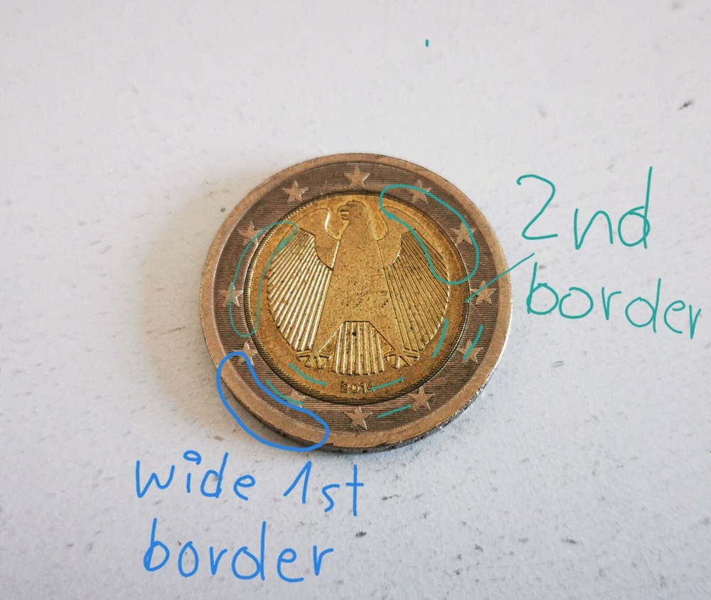 2 EURO Full Border ERROR