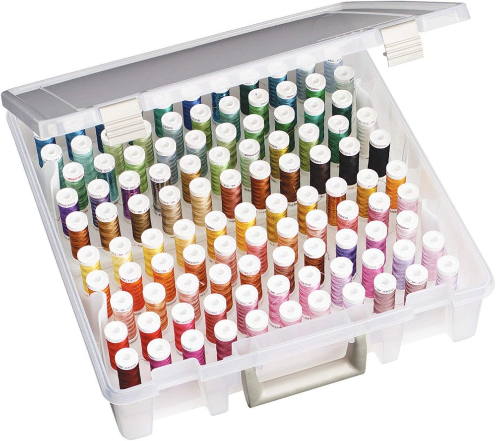 Super Satchel Thread Box - Versatile Thread Storage for Sewing, Embroidery, and
