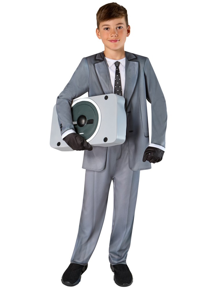 Skibidi Speakerman Costume for Boys