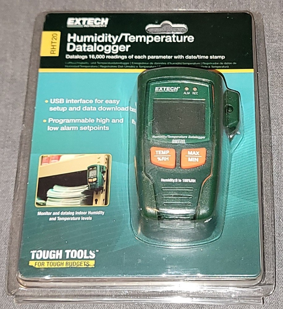 Extech RHT20 Humidity/Temperature Datalogger - New