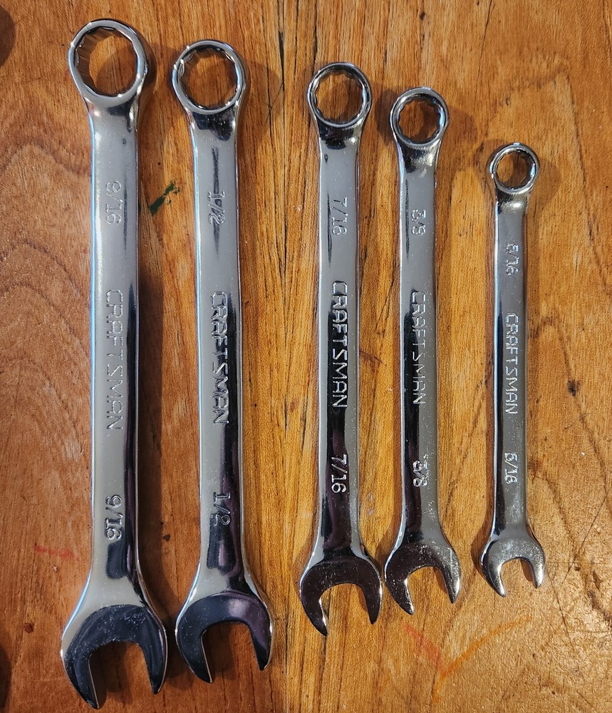 CRAFTSMAN 12pc FULL POLISH Chrome