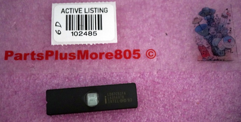 1-LD87C51FA  INTEL Integrated Circuits 40 Pin CERDIP Series Microcontroller