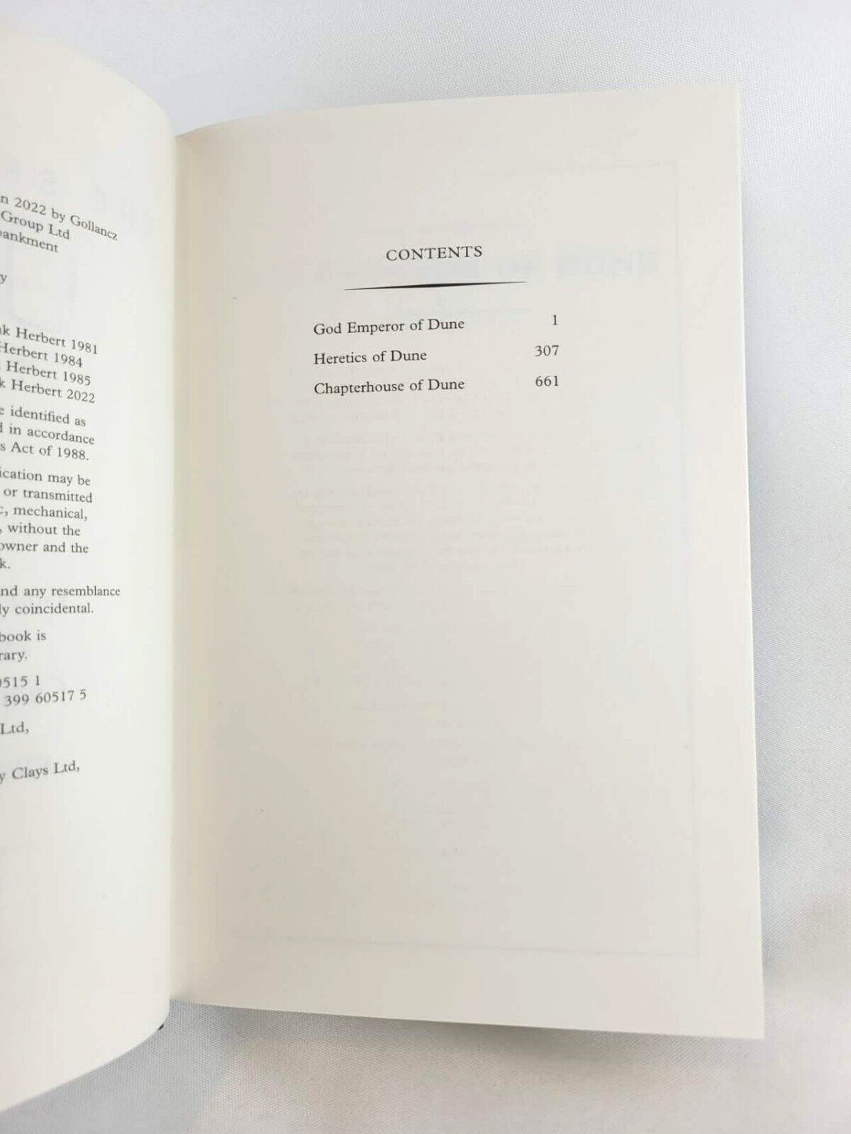 Frank Herbert THE GREAT DUNE TRILOGY & SECOND GREAT DUNE TRILOGY 2 Volumes Set