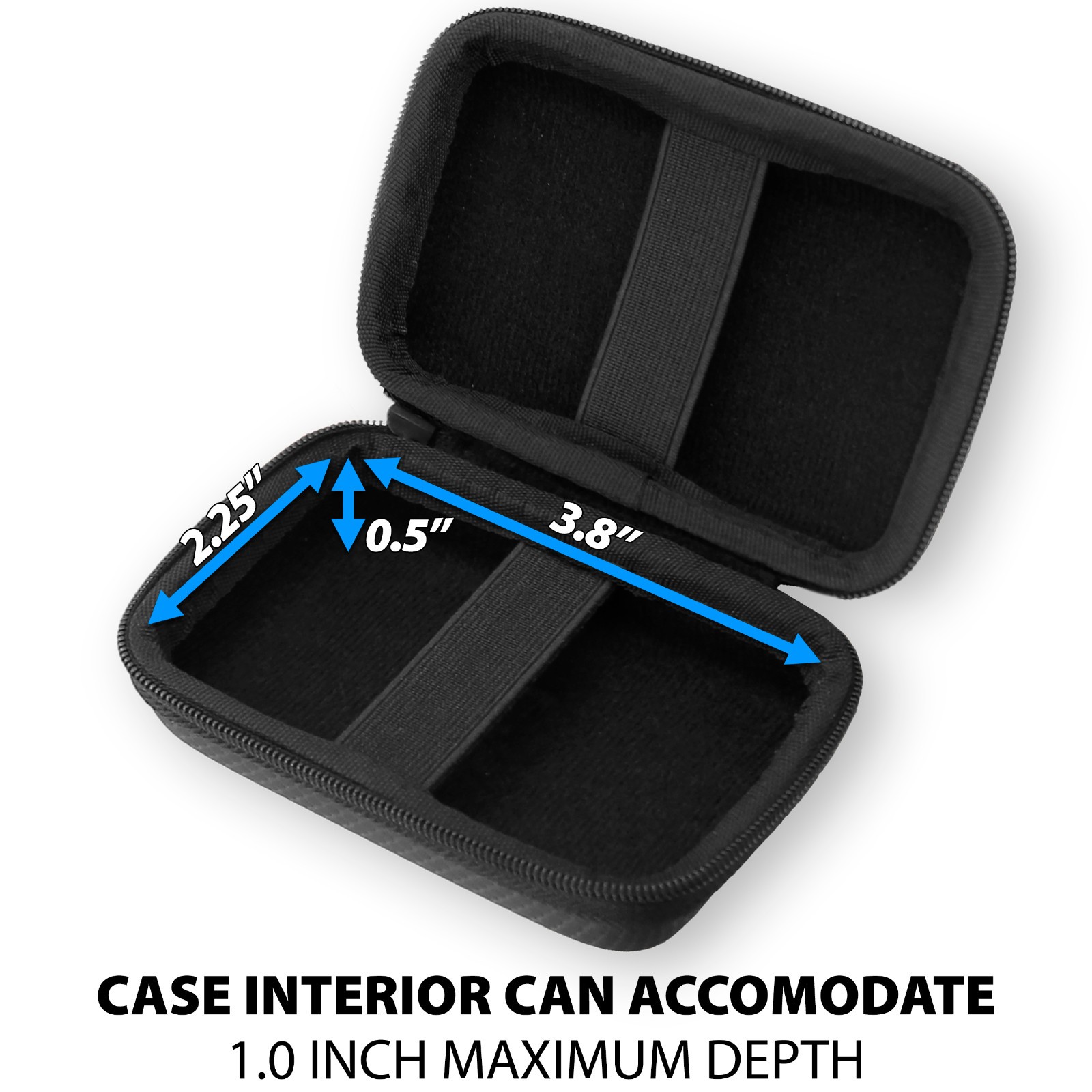 CM Carry Case for Ledger STAX Crypto Wallet or Ledger Flex Cryptocurrency Wallet