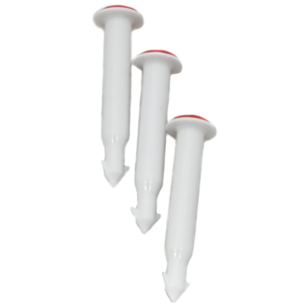 3-Pack Chef set White/Red White Plastic Craft Basic Pop-up Poultry
