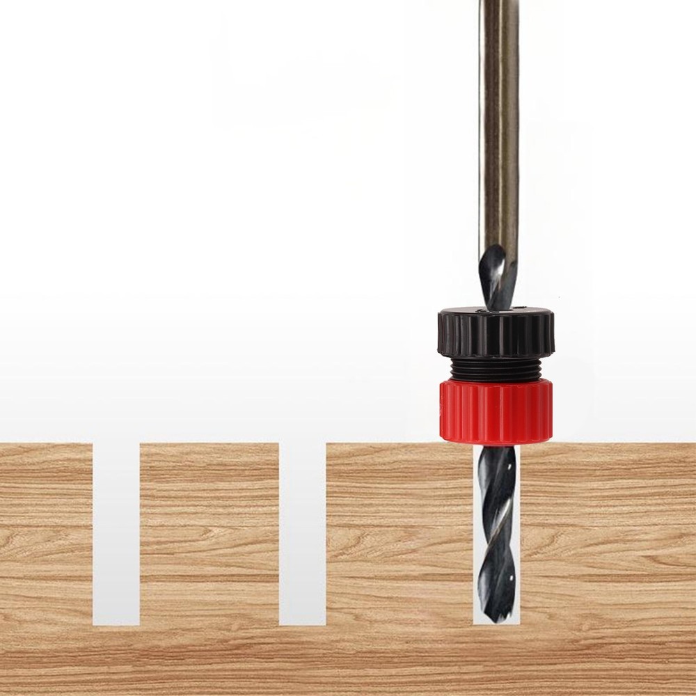 Maintain Drilling Consistency with Adjustable Depth Stop Collar for Drill Bits