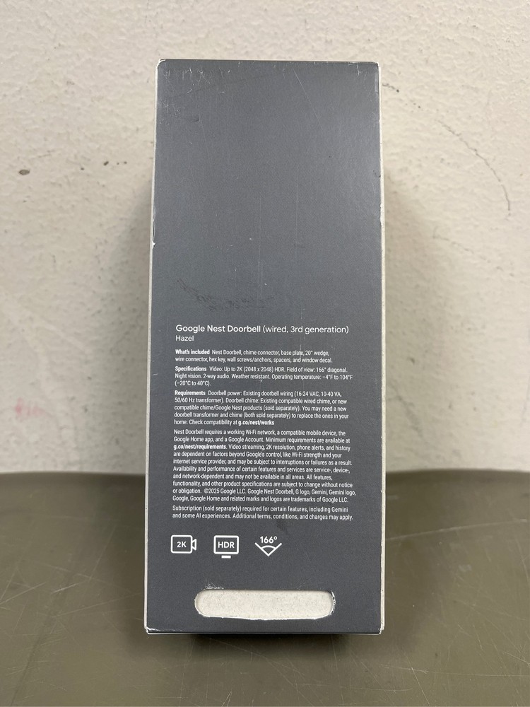 Google Nest Doorbell (Wired, 3rd gen) - Hazel 4