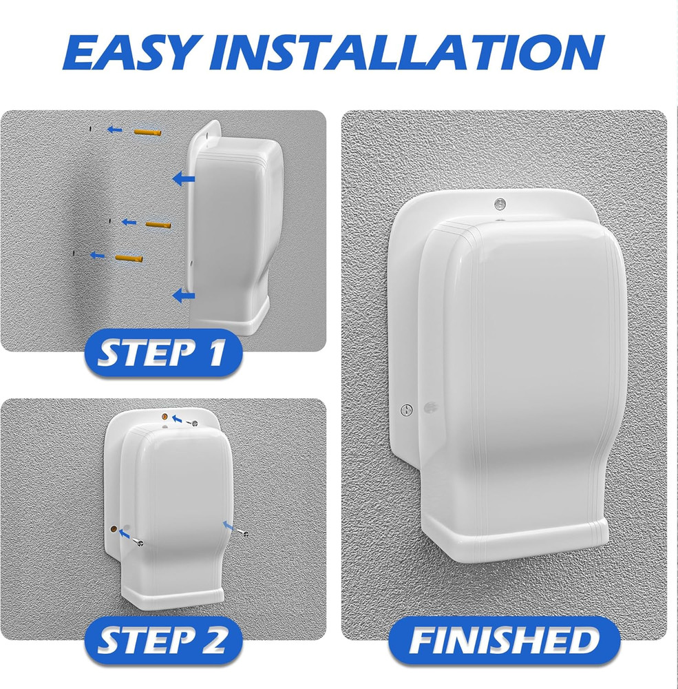 3" Width Wall Cover, Mini Split Line Set Cover Accessories for Mini Split Air Co