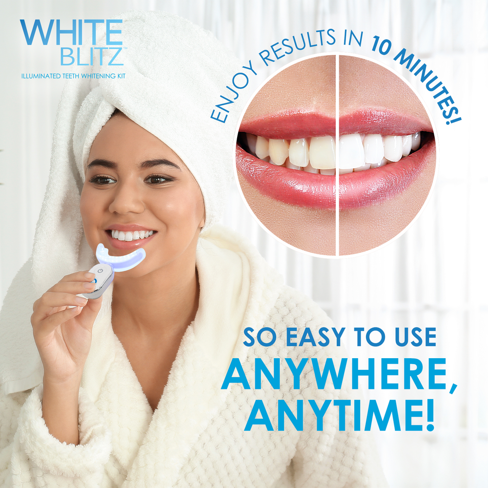 120 Application Complete White Blitz Illuminating Teeth Whitening Kit