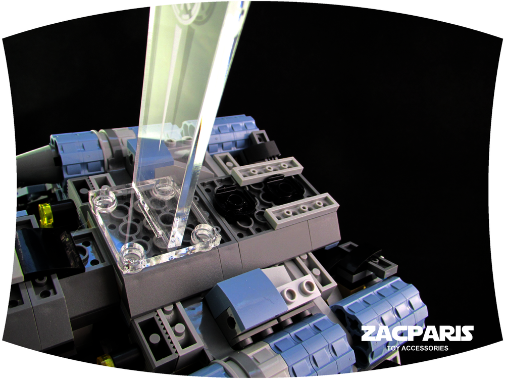 DISPLAY STAND for Star Wars Lego 75314 The Bad Batch Attack Shuttle