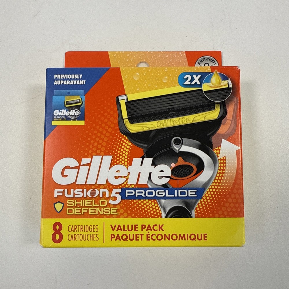 Gillette ProGlide Shield Razor Refills for Men, 8 Blade Refills