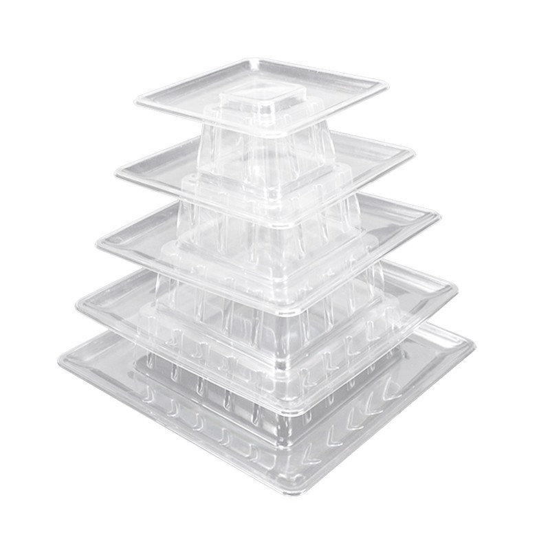 5-layer/9-layer Macarons Display Tower Plastic Macaron Tower Stand Cake Stand