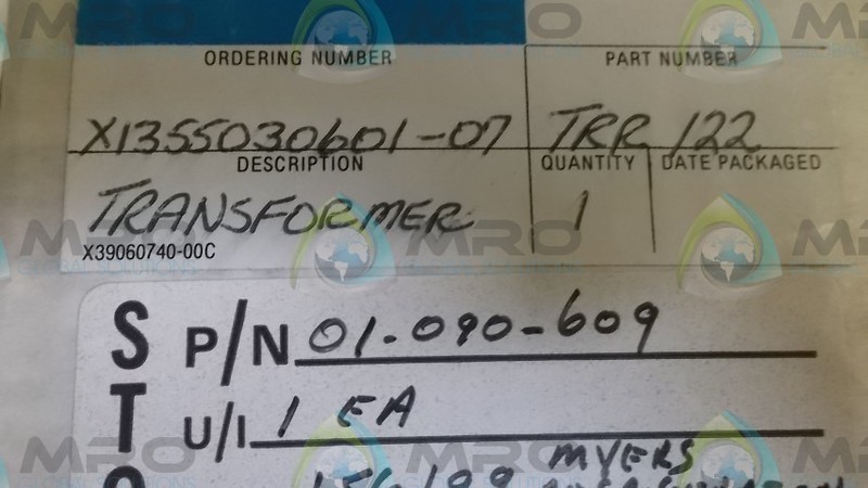 TRANE TRR-122 TRANSFORMER NSMP