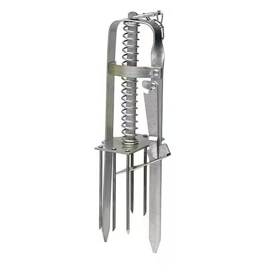 Plunger Style Mole Trap