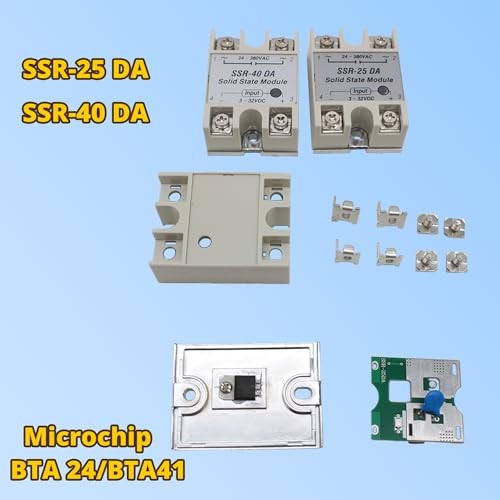 Solid State Relay Single Phase Semi-Conductor Relay Module SSR-Input 3 40DA 1