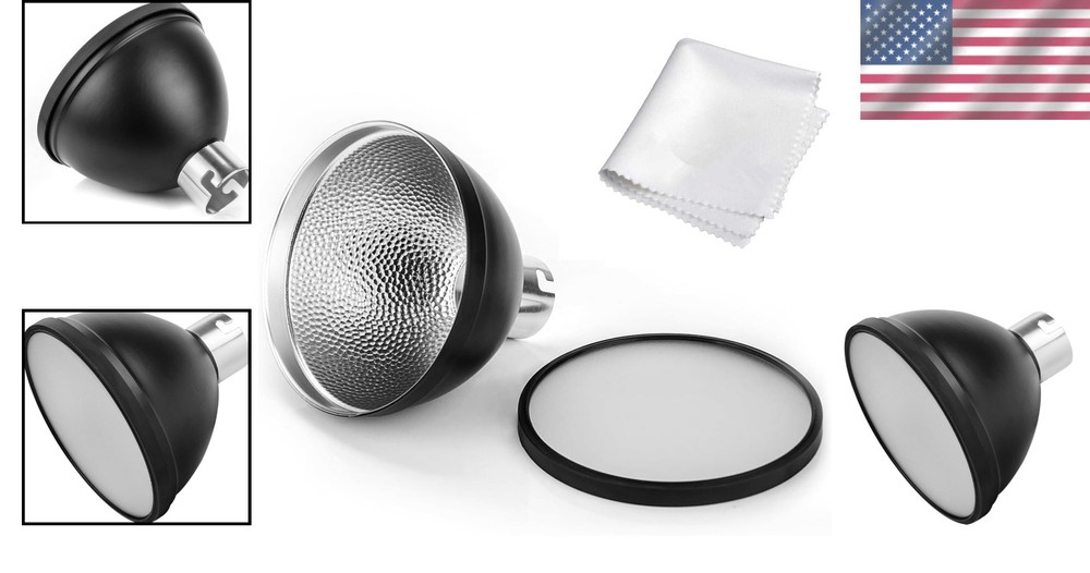 AD-S2 Standard Reflector & Soft Diffuser for Godox AD200 Series - Compact & L...