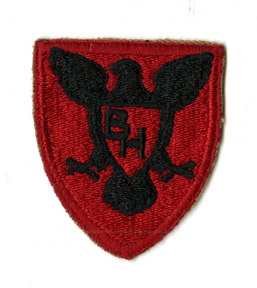 86th Infantry Division White Back Patch WWII Original Germany Europe