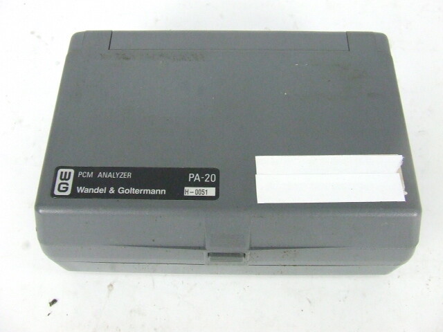 Wandel & Goltermann W&G PA-20 PCM Performance Analyzer