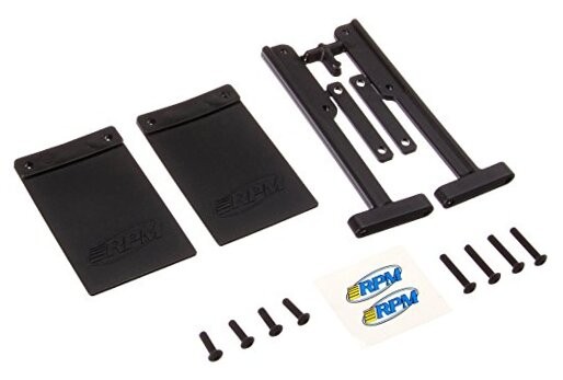 81012 Mud Flaps Bumper Slash Black
