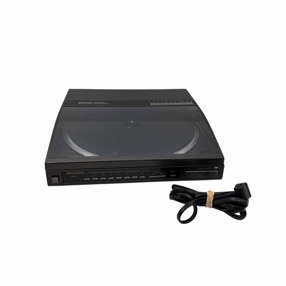 Technics SL-J33 Quartz Direct Drive Automatic Turntable Works