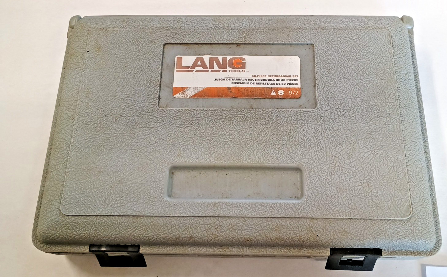 Lang 972 40 Pc SAET Metric Thread Repair Kit 3/8 Used-Restored New