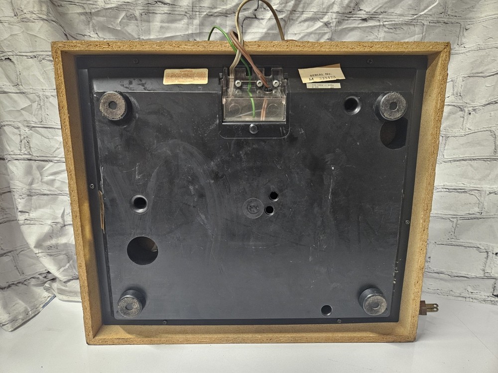 Garrard Direct Drive Turntable DD75 Tested, Functioning