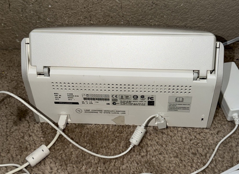 Fujitsu ScanSnap S1500 Document Scanner *Tested & Free-Ship*