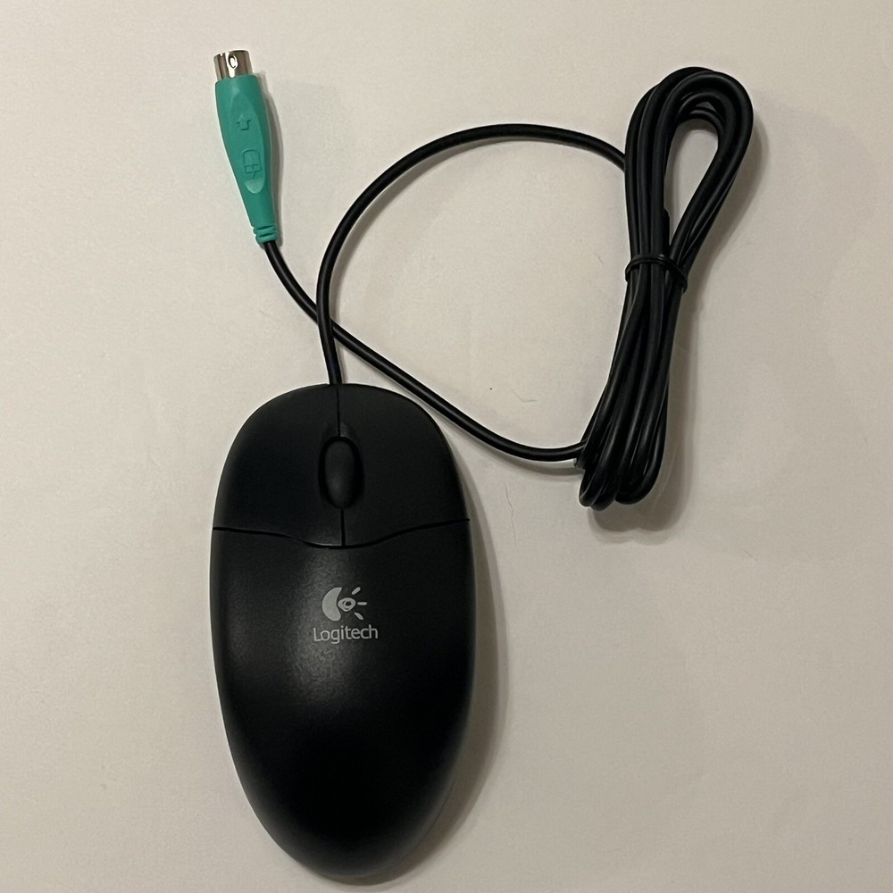Logitech M-SBF96 3 Button PS2 Optical Mouse Black 400dpi Multiple Available