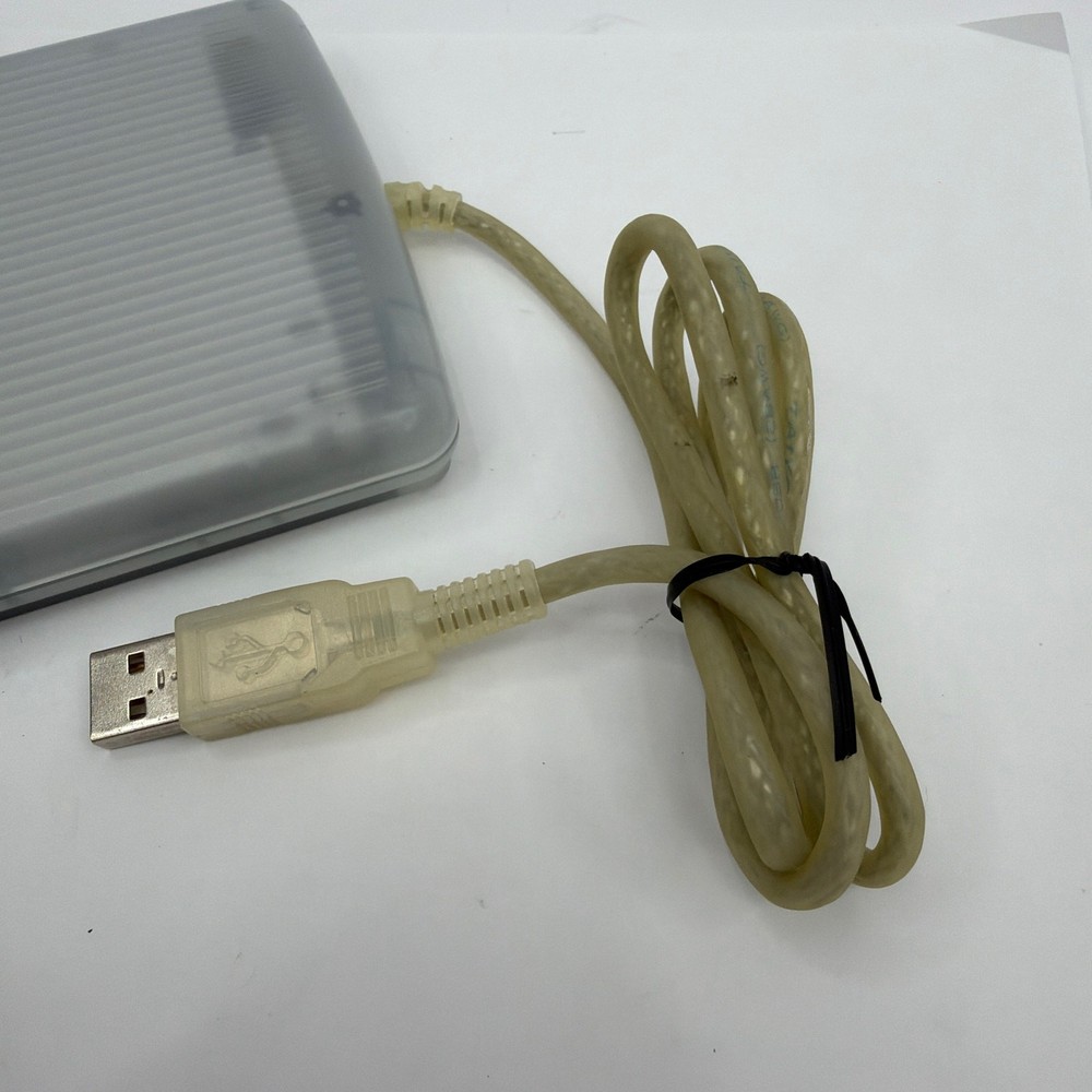 SmartDisk VST USB External 3.5in Floppy Disk Drive FDUSB-M Blue/Gray