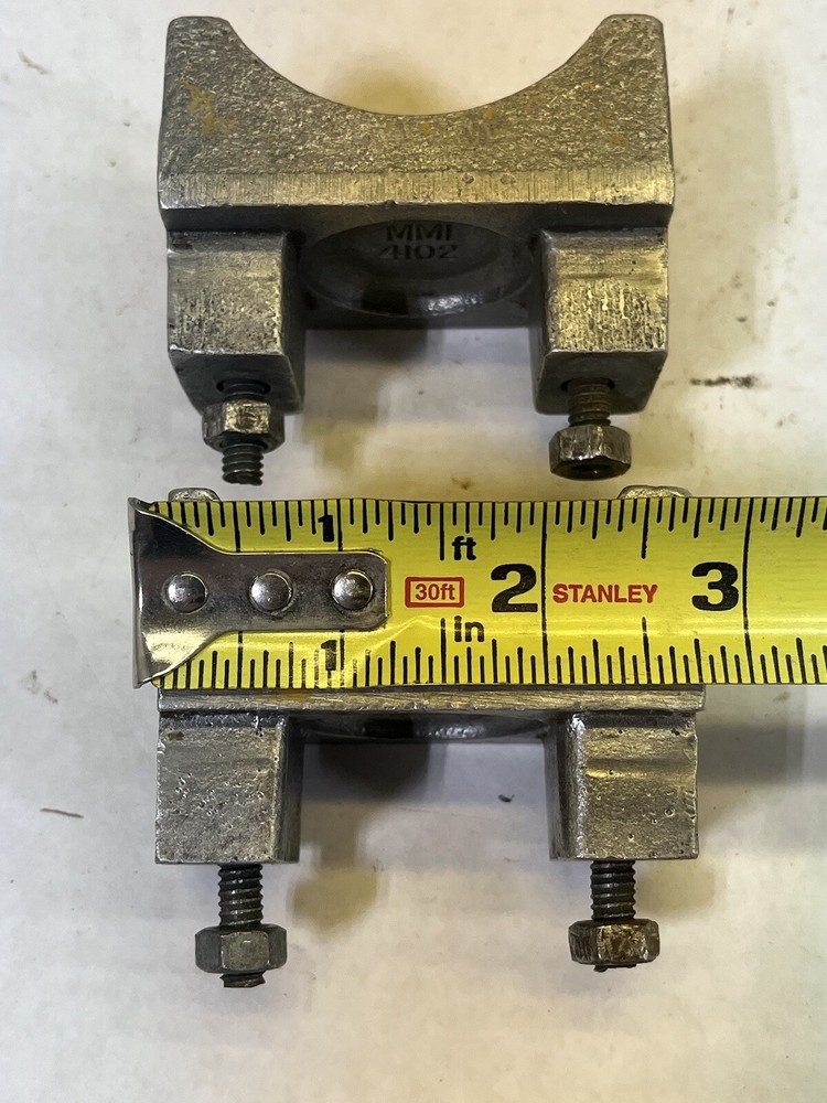 2" IPS Mcelroy Sidewall Fusion Saddle Sidewall Clamping Insert Set Used